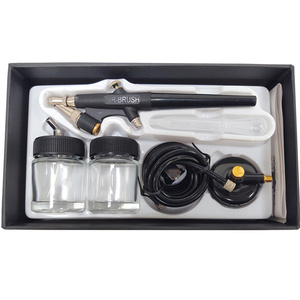 Aerograf AB-138 dysza 0,8mm BEZ LOGO z regulacja ciśnienia do aerografii Airbrush zdjęcie nr 5