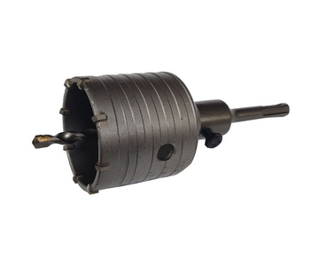 Otwornica do betonu 65mm + 80mm przejście adapter sds+ plus frez przejścia zestaw zdjęcie nr 13
