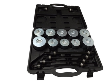 Ściągacz tulei łożysk 34-90mm adaptery prasy MAGMA LT-K27 27el 1025D Ściągacz tulei i wahaczy 27pcs Ściągacze uniwersalne do łożysk i tuleji 27p zdjęcie nr 14