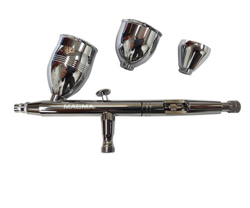 Aerograf AB-183K AB183K AB 183K + komprespr TC-20C zestaw pneumatyczny lakierniczy zdjęcie nr 5