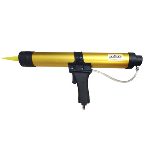 Pistolet wyciskacz pneumatyczny mas uszczelniania pneumatyczny FG13 + 5 dysz 600 ml zdjęcie nr 2