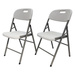 Krzesła cateringowe / campingowe składane 2 sztuki zestaw kateringowe ogrodowe bankietowe rozkładane premium krzesła zdjęcie w nawigacji nr 1