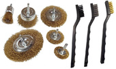 Zestaw szczotek do czyszczenia rdzy 5903246829006 5903246829754