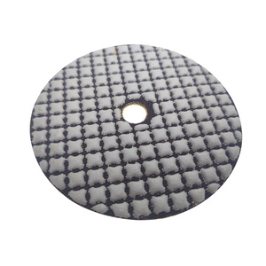 Tarcza diamentowa rzepik na sucho 100 mm gr 50 szare szlifowania gres gresu kamień granit poler polerowania polerska fazowania P 50 G50 #50 zdjęcie nr 3