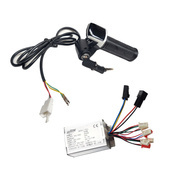 Zestaw sterownik  800W 36V  szczotkowy + rączka gazu manetka  ze wskaźnikiem i stacyjką 36V