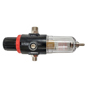 Reduktor z odwadniaczem filtr cisnienia odwadniacz zespół uzdatniania powietrza blok powietrzny 1/4" AFR-2000 separator zdjęcie nr 12