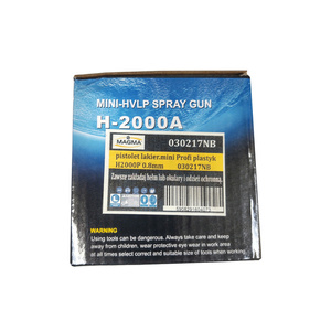 Pistolet lakierniczy MINI PROFI pistolety plastik do malowania do zaprawek dysza 0,8mm zdjęcie nr 6