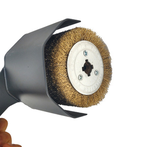 Ściernica walcowa druciana szczotka z drutu mosiądz 030264NB satyniarki zdjęcie nr 2