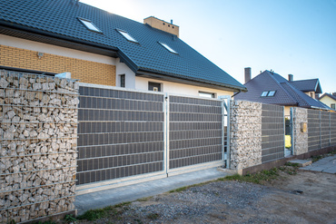 Taśma ogrodzeniowa technorattanowa, osłona płotu, 1200 g/m2 19x255cm RD08 Słomkowy zdjęcie nr 11