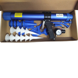 Pistolet wyciskacz pneumatyczny mas uszczelniania pneumatyczny FG14 + akcesoria zdjęcie nr 2