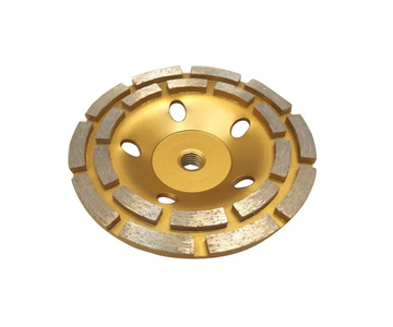 Tarcza diamentowa garnkowa 125xM14 dwurzędowa DCWD125M14 diament 5mm 125/M14 125 M14 Magma 125xM14 125M14 125 M14 podwójny segment zdjęcie nr 1
