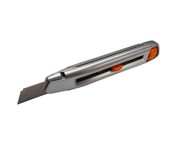 Nóż do tapet MAGMA ostrze łamane 18mm metalowy M10010 zdjęcie nr 2