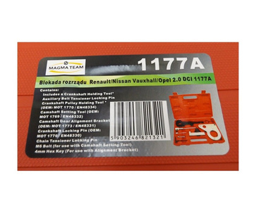 Blokada rozrządu Renault Nissan Opel 2.0 DCI 1177A Magma zdjęcie nr 8