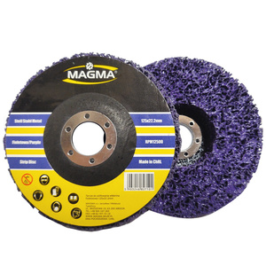 Dysk krążek tarcza 125 do usuwania rdzy farby włosy murzyna włóknina fioletowa tarcza do szlifowania metalu 125mm tarcze ściernica do czyszczenia piast zdjęcie nr 4