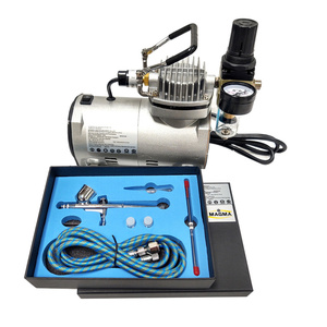 Aerograf 130K AB130K AB-130K kompresor mini zestaw do aerografii zdjęcie nr 14