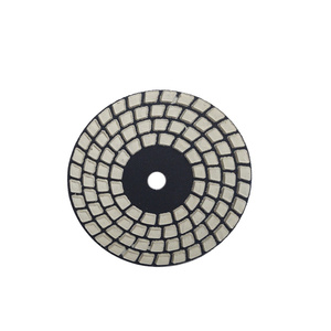 Tarcza diamentowa rzepik na sucho 100 mm TPP400 F4 szlifowania gres gresu kamień granit marmur poler polerowania polerska fazowania zdjęcie nr 2