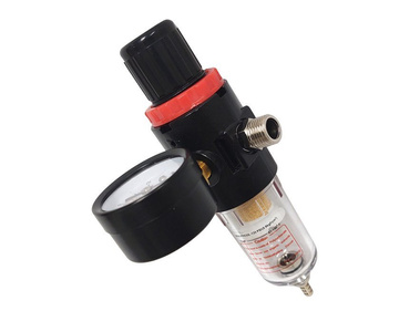 Reduktor z odwadniaczem filtr cisnienia odwadniacz zespół uzdatniania powietrza blok powietrzny 1/4" AFR-2000 separator zdjęcie nr 5