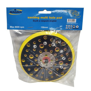 Tarcza na rzep dysk szlifierki pneumatycznej 150mm wiele otworów zdjęcie nr 5