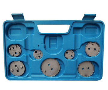 Zestaw do wyciskania wciskania tłoczków hamulcowych 18 el. 1009AB do zacisków hamulcowych separator zacisk tłoczki zdjęcie nr 9