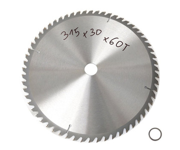 Piła tarcza tarcze do cięcia drewna 315mm 60T z widią 315x30-25,4 mm x 60 zębów widiowa AJM Tools 315x30x60t zdjęcie nr 1