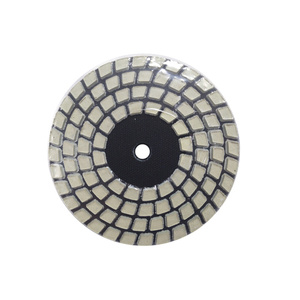 Tarcza diamentowa rzepik na sucho 100 mm TPP400 Q1 szlifowania gres gresu kamień granit marmur poler polerowania polerska fazowania zdjęcie nr 3