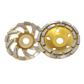 Zestaw tarcza diamentowa garnkowa MAGMA 125x22 segmentowa DCWD125 + tarcza garnkowa segmentowa 125mm MTO125P profesjonalna