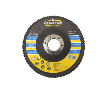 Tarcza tarcze lamelka listkowa 115mm gr 80 10 sztuk do metalu Magma płytkowa płytkowe zdjęcie nr 4