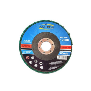 Tarcze do szlifowania metalu miękki satyniarka 125mm włóknina POLISHING satyniarek zdjęcie nr 8