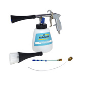 Pistolet do prania czyszczenia tapicerki pistolet piorący + szczotka PISTOLET DO PRANIA TAPICERKI AUT auta 1l + wężyk zewnętrzny i wewnętrzny