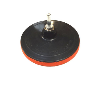 Dysk szlifierski na rzep 150 mm M14 do szlifierki wiertarki z gąbką czepny backing backer pad disc rotoszlif 150mm zdjęcie nr 3