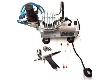 Aerograf AB-116K z kompresorem zestaw do malowania zdjęcie nr 4