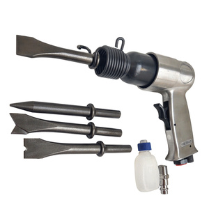 Młotek pneumatyczny AT2010R AT-2010R dłuta + nasada igłowa QRC41280 Młotek Pneumatyczny Igłowy Udarowy + 3x Groty Przecinaki Głowica Igłowa zdjęcie nr 2