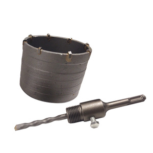 Otwornica do betonu 80mm przejście adapter sds+ plus frez przejścia zdjęcie nr 6