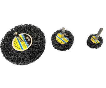 Zestaw dysków 3el. do usuwania rdzy włosy murzyna Strip zdjęcie nr 12