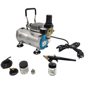 Kompresor mini aerograf AB138 AB 138 AB-138 0,3; 0,5; 0,8mm zestaw do malowania do aerografii sprężarka zdjęcie nr 10