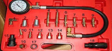 Tester miernik ciśnienia sprężania TU15a diesel diesla engine auto car compression cylinder pressure 1010G Miernik ciśnienia sprężania diesel 0-70 Bar zdjęcie nr 4