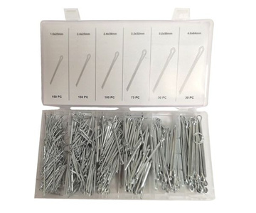 Zawleczki proste zestaw zawleczek 555 szt. komplet cotter pins SC-555 zdjęcie nr 2
