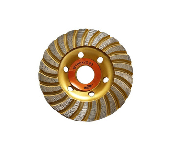 Tarcze diamentowe garnkowe 100mm x 22,2 segmentowa dwurzędowa turbo 100x22,2 Magma Tarcze do szlifowania betonu garnkowa 100x22 zestaw zdjęcie nr 5