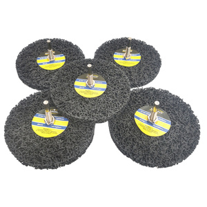 Dysk krążek do usuwania rdzy włosy murzyna 125mm trzpień Strip zdjęcie nr 13