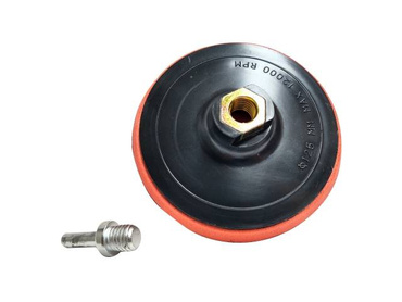 Dysk szlifierski na rzep 125 mm do szlifierki wiertarki z gąbką czepny backing backer pad disc rotoszlif zdjęcie nr 4