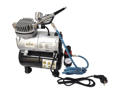 Zestaw kompresor do aerografów z butlą + AB130 0,2+0,3 + AB138 0,8 AB-130 Ab 130 AB-138 AB 138 zdjęcie nr 3