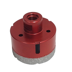 Otwornica diamentowa 68 mm M14 MVBC czerwona koronka wiertło zdjęcie nr 2