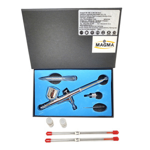 Aerograf AB130 3 dysze 0,2; 0,3; 0,5 AB-130 AB 130 wysoka jakość do aerografii AIRBRUSCH zdjęcie nr 6