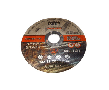 Tarcza tarcze do cięcia stali metalu 125x1,0 METAL Intervis Platinum IVMC12510 zdjęcie nr 3