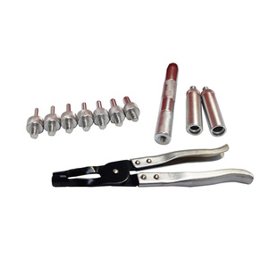 Zestaw szczypiec do montażu i demontażu uszczelnień zaworów M6 L31 L-31 uszczelniaczy zaworowych 11el. szczypce z adapterami 1010A L-31 M00006 LS-31 L31 zdjęcie nr 5