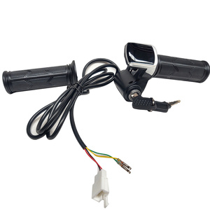 Manetka rączka gazu do ze stacyjką wskaźnikiem 36V diodami przyspieszenia zdjęcie nr 5