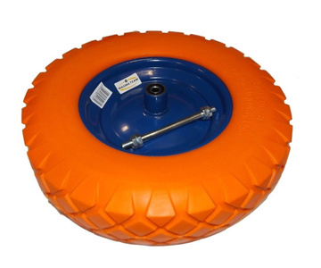 Koło do taczki wózka 4.80 / 4.00-8 pełne PU bezdętkowe zdjęcie nr 10