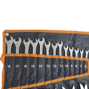 Klucze płasko-oczkowe zestaw 25 szt kluczy 6 - 32 mm 6-32mm na płachcie matowe CRV płachta kute zdjęcie nr 5
