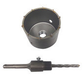 Otwornica do betonu 85mm przejście adapter sds+ plus frez przejścia