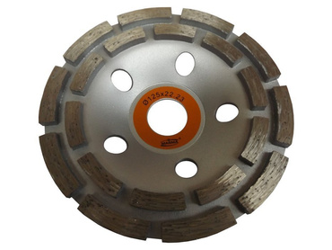 Tarcza diamentowa garnkowa 125x22,2 segmentowa MCWD125 Silver diament 5mm Magma zdjęcie nr 4